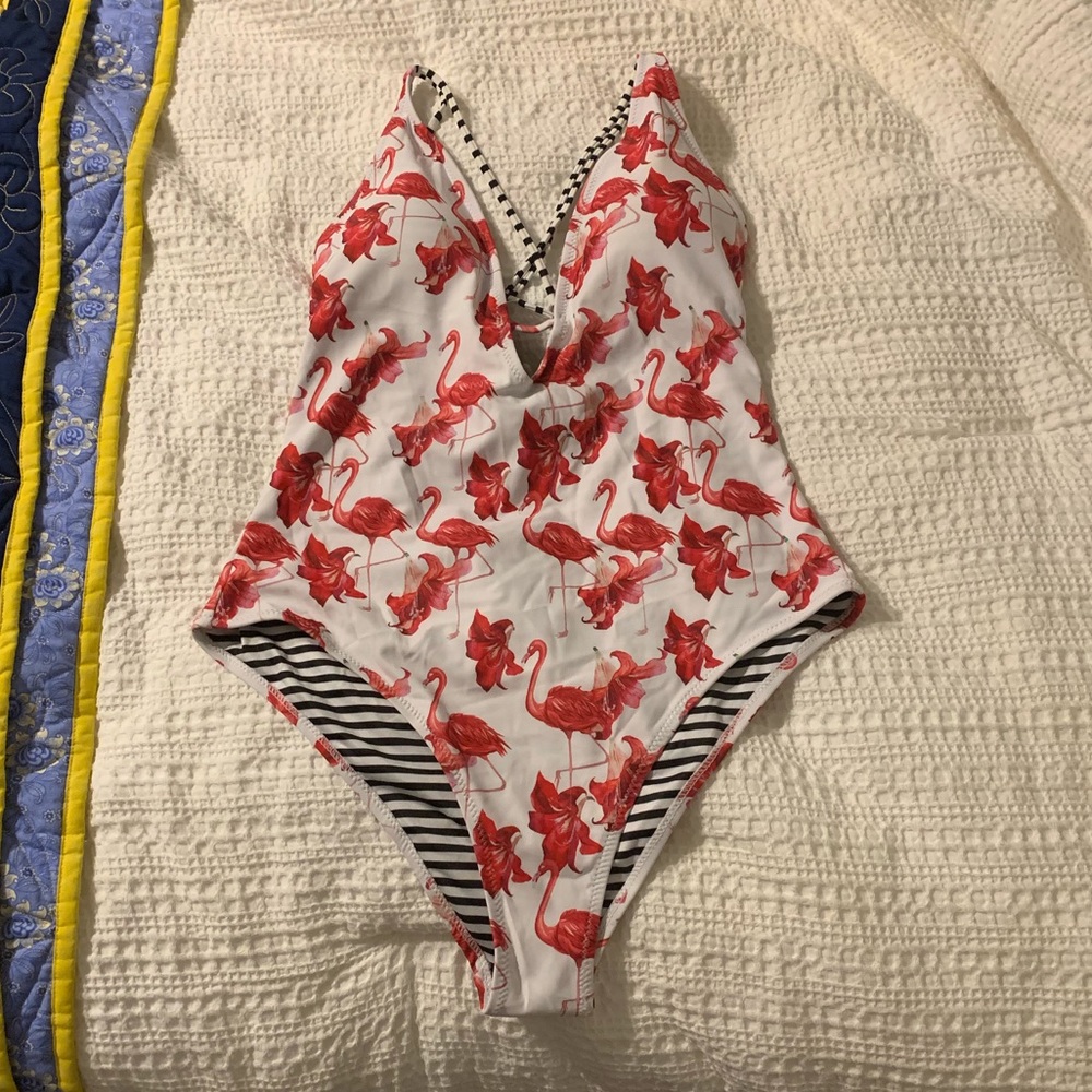 One piece swimsuit!